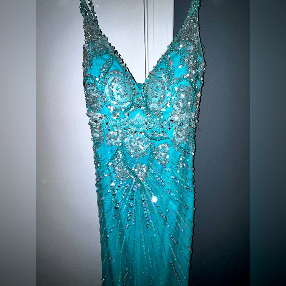Tiffany blue SZ 0 prom dress